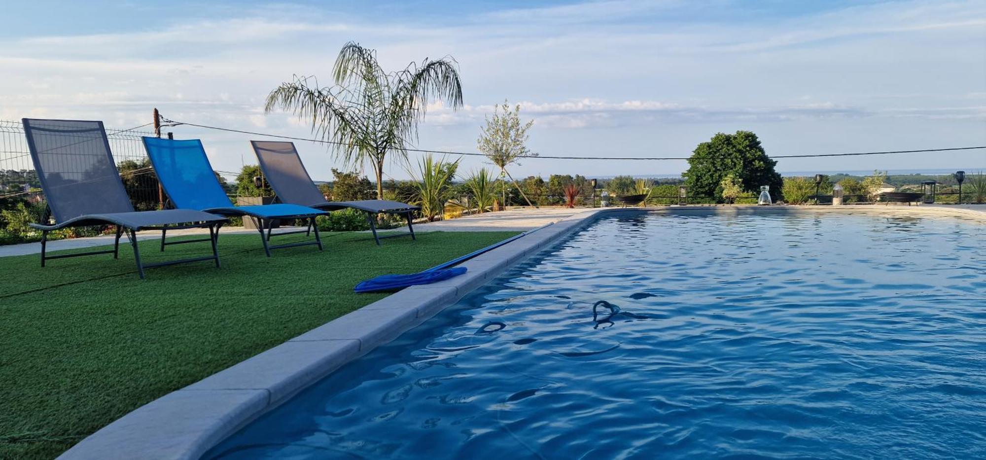 Villa Bistinetti Rez De Villa Tout Confort Avec Piscine Penta di Casinca Zewnętrze zdjęcie